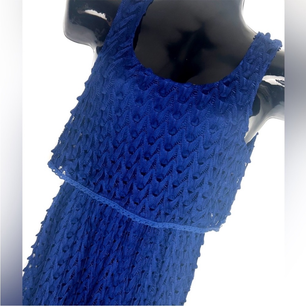 Lily Rose Royal Blue Crochet Dress *NWOT